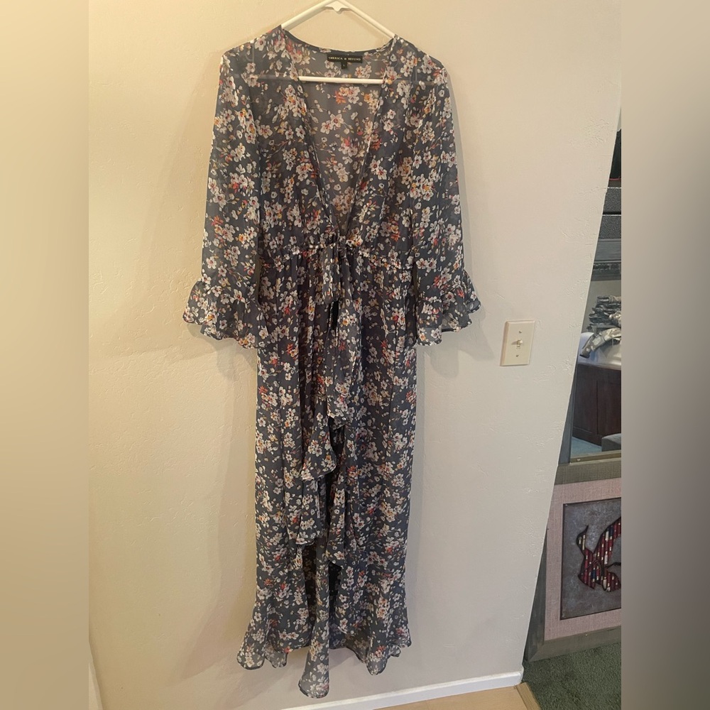 Floral Sheer Kimono